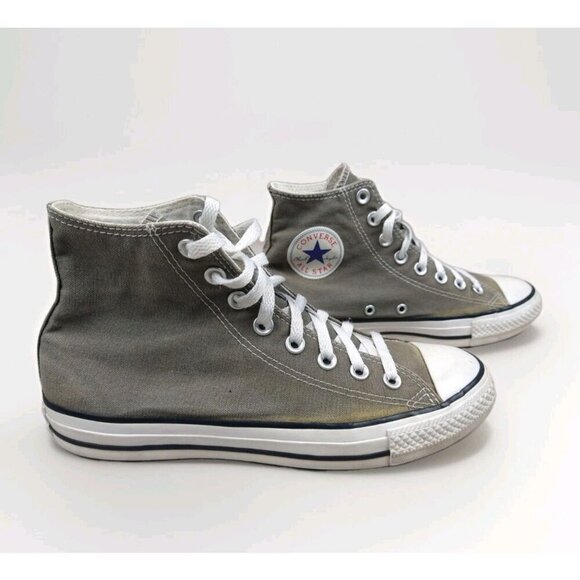 Converse CT All Star Hi 1J793 Gray Casual Shoes Sneakers Men's 7 Women's 9 - Picture 1 of 10